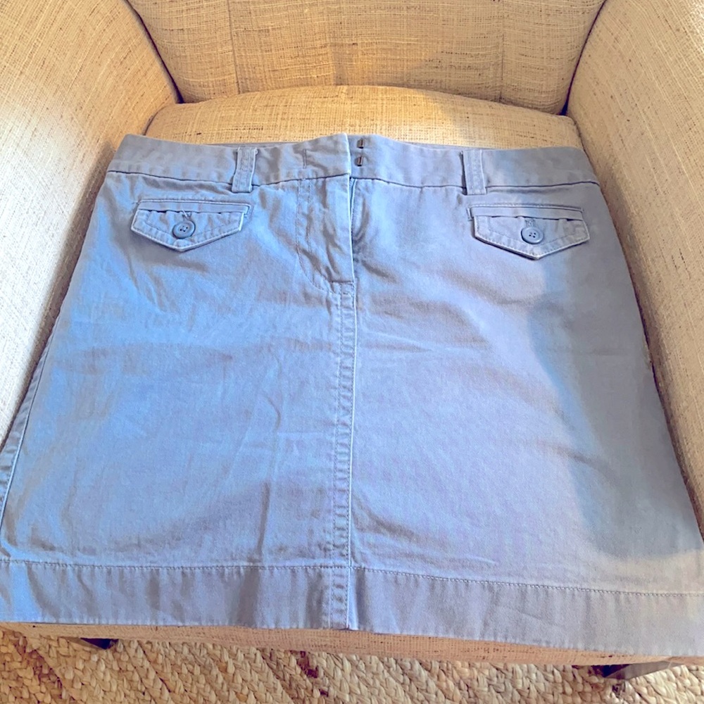 J Crew Chino Skirt Size 10